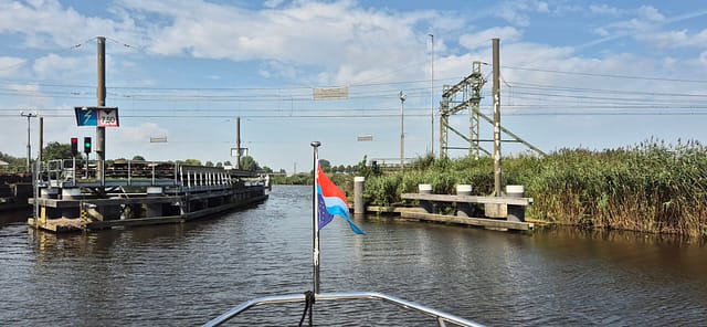 Durchfahrt wird vorbereitet